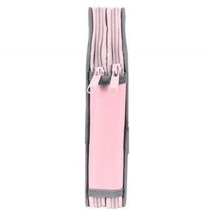 Penál Barbie Růžovo-šedý dvoupatrový-5