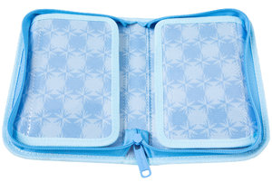 Penál Clipper Frozen světle modrý rozkládací-2