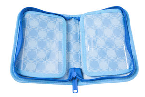 Penál Clipper Frozen tmavě modrý rozkládací-2