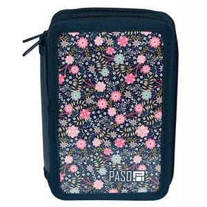 Penál Flower dvoupatrový-1