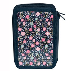 Penál Flower dvoupatrový-4