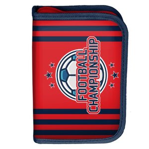 Penál Football červený rozkládací-1