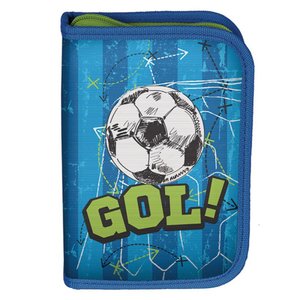 Penál Gol modrý rozkládací s vybavením-1