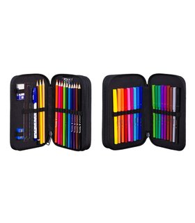 Penál Jumper 2 Feathers dvoupatrový-2