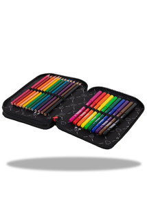 Penál Jumper XL Mickey mouse dvoupatrový, s vybavením-3