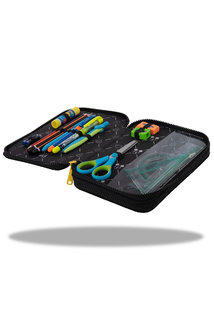 Penál Jumper XL Mickey mouse dvoupatrový, s vybavením-4