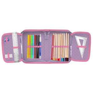 Penál Kitty růžový rozkládací-2