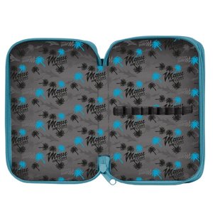 Penál Maui and sons černo-modrý dvoupatrový-2