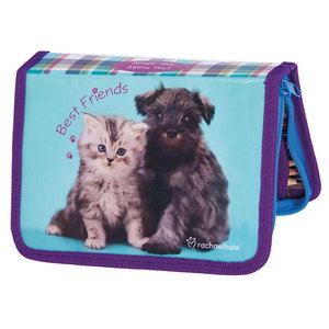 Penál Racheal Hale Kočka a pes rozkládací-1