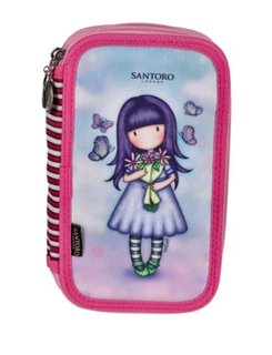 Penál Send Me Flowers dvoupatrový-1