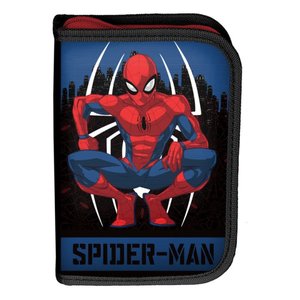 Penál Spiderman černo-modrý rozkládací-1