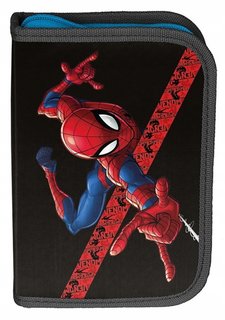Penál Spiderman rozkládací, s vybavením-1