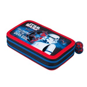Penál Star wars dvoupatrový s vybavením-1