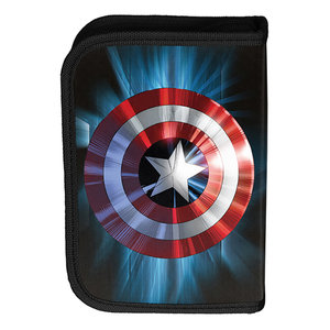 Školní penál Avengers modrý rozkládací-3