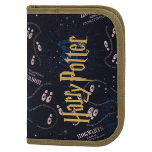 Školní penál klasik dvě chlopně Harry Potter Pobertův plánek-1