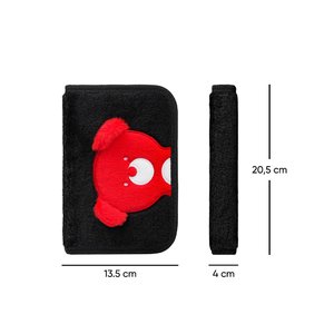 Školní penál klasik dvě chlopně TERIBEAR-4