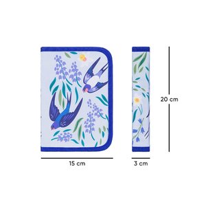 Školní penál klasik dvě chlopně Vlaštovky-4