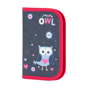 Školní penál klasik Sovičky-1