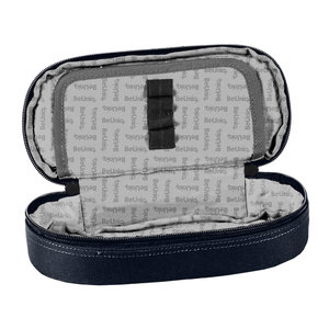 Školní pouzdro Aloha modré pevné-3