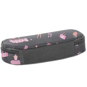 Školní pouzdro Ballerina šedé-4