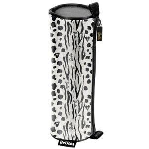 Školní pouzdro Barbie bílé kulaté-1