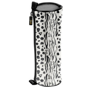 Školní pouzdro Barbie bílé kulaté-3