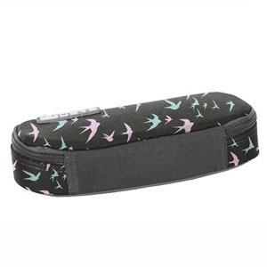 Školní pouzdro Birds šedé pevné-3