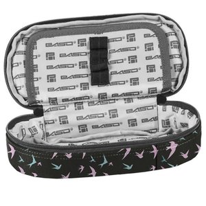 Školní pouzdro Birds šedé pevné-2