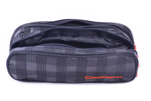 Školní pouzdro Black & Orange-3