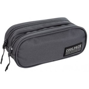 Školní pouzdro Clever Army grey-1