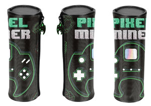 Školní pouzdro Gaming kulaté-4