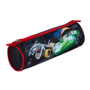 Školní pouzdro Hot wheels auta kulaté-1