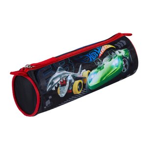 Školní pouzdro Hot wheels auta kulaté-1
