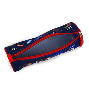 Školní pouzdro Hot wheels modré kulaté-4