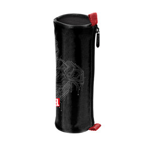 Školní pouzdro Iron Man kulaté černé-2