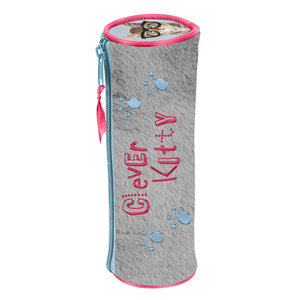 Školní pouzdro Kočka plyšové-2