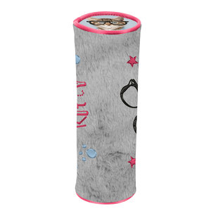 Školní pouzdro Kočka plyšové-3