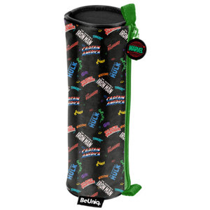 Školní pouzdro Marvel nápisy kulaté-1