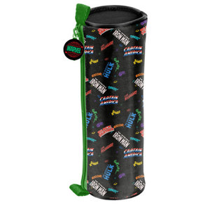 Školní pouzdro Marvel nápisy kulaté-3