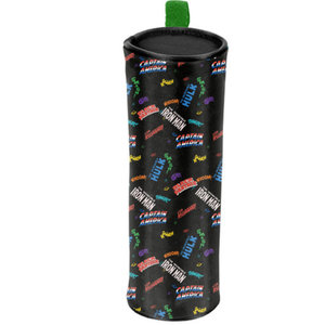 Školní pouzdro Marvel nápisy kulaté-2