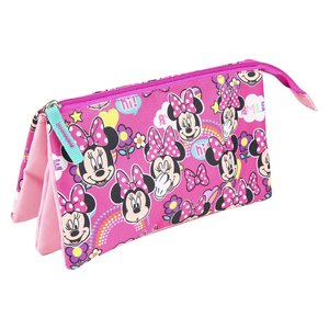 Školní pouzdro Minnie mouse, růžové-1