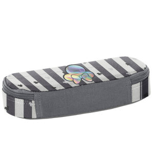 Školní pouzdro Minnie pruhy oválné-4