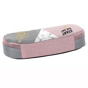 Školní pouzdro Minnie šedé pevné-2