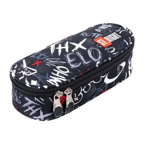 Školní pouzdro Slang Graffiti oválné-1