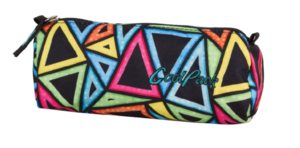 Školní pouzdro triangles-1