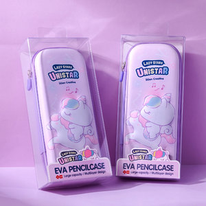 SQUISHY Penál Jednorožec EVA-4