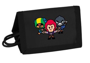 Dětská peněženka Brawl stars černá-1
