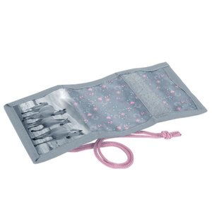 Dětská peněženka Koně šedá-3