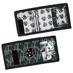 Dětská peněženka Maui and sons černo-zelená-2