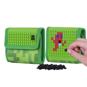Peněženka MineCraft zelená-2
